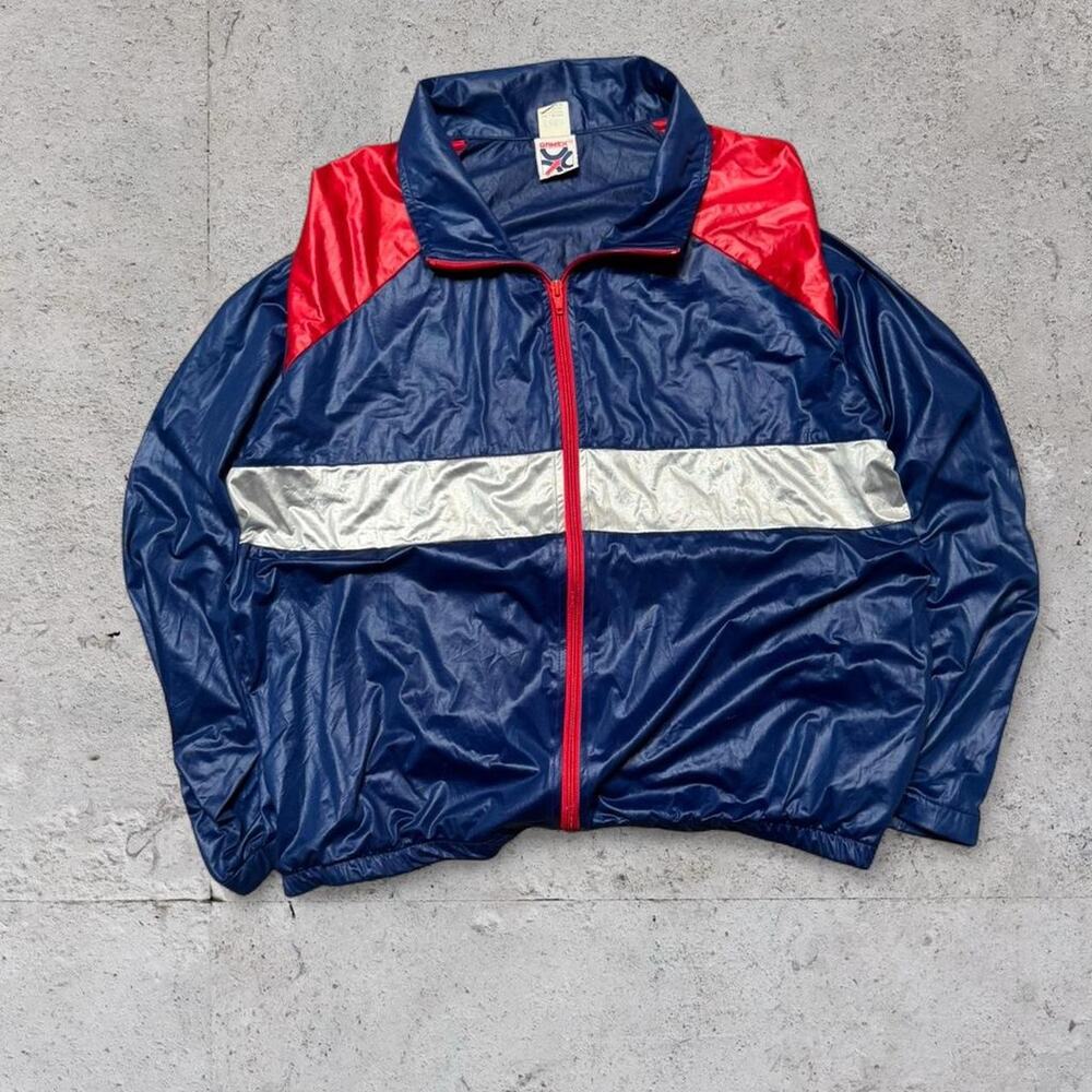 Vintage 90s Zeta windbreaker jacket made in USA